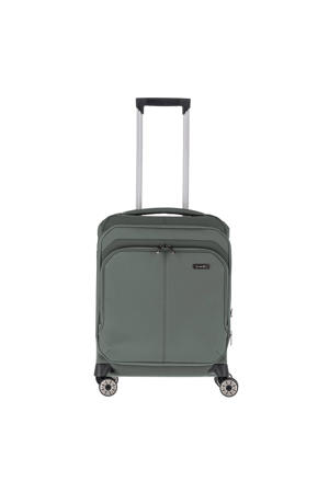 trolley Priima 55 cm. Expandable groen