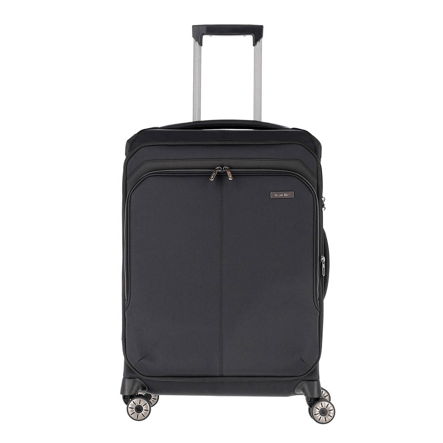 Travelite trolley Priima 68 cm. Expandable zwart