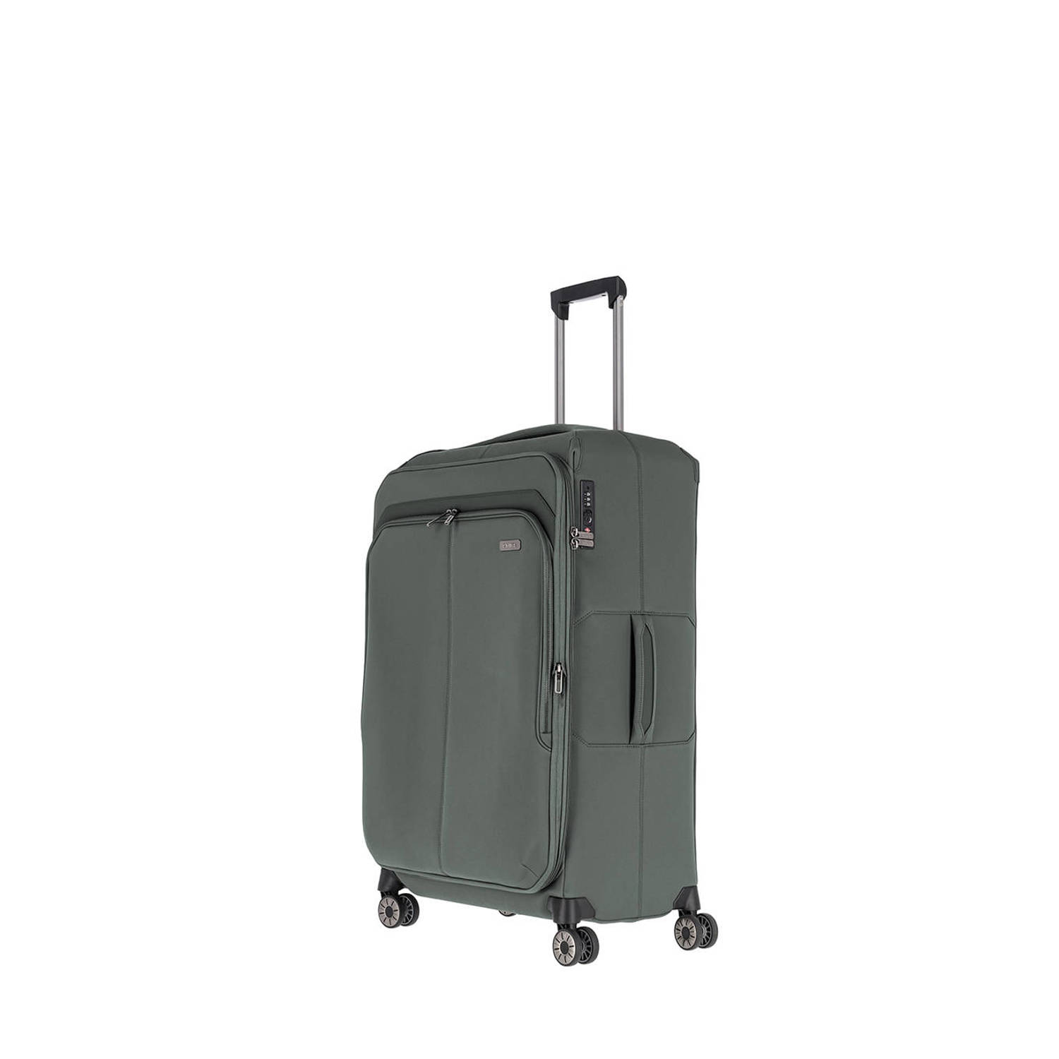 Travelite trolley Priima 79 cm. Expandable groen