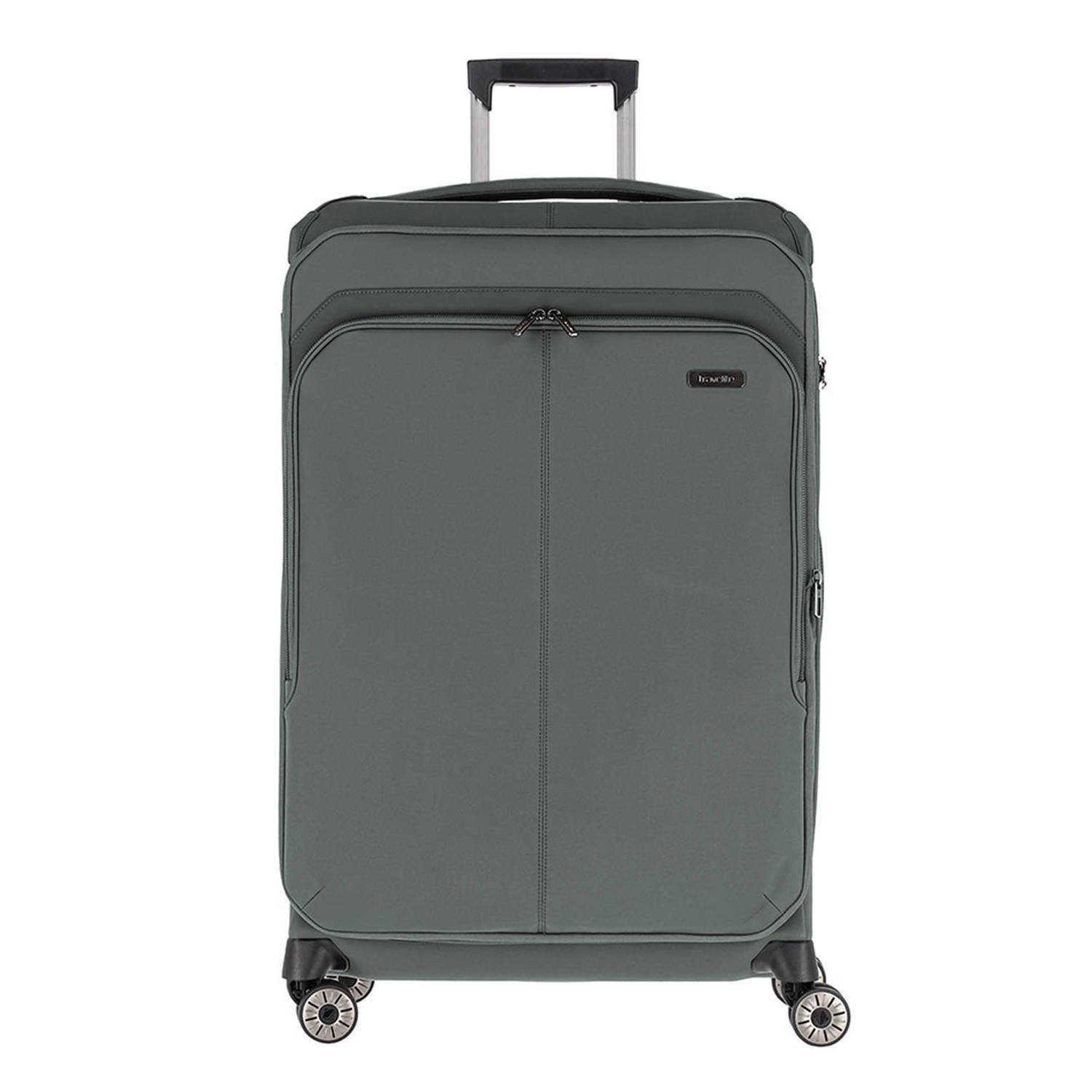 Travelite trolley Priima 79 cm. Expandable groen