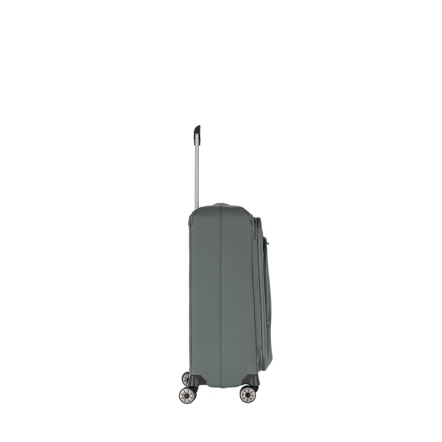 Travelite trolley Priima 68 cm. Expandable groen