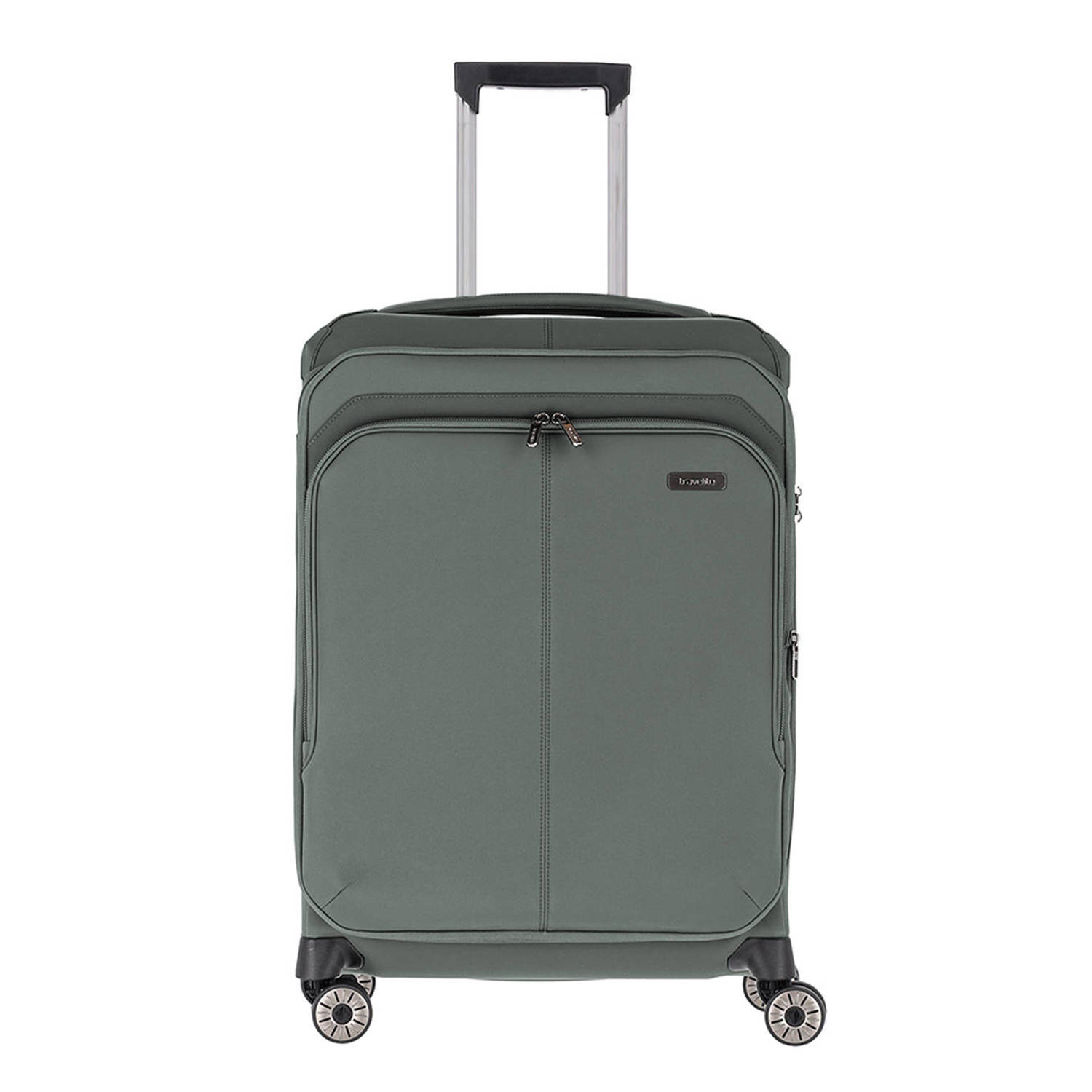 Travelite trolley Priima 68 cm. Expandable groen