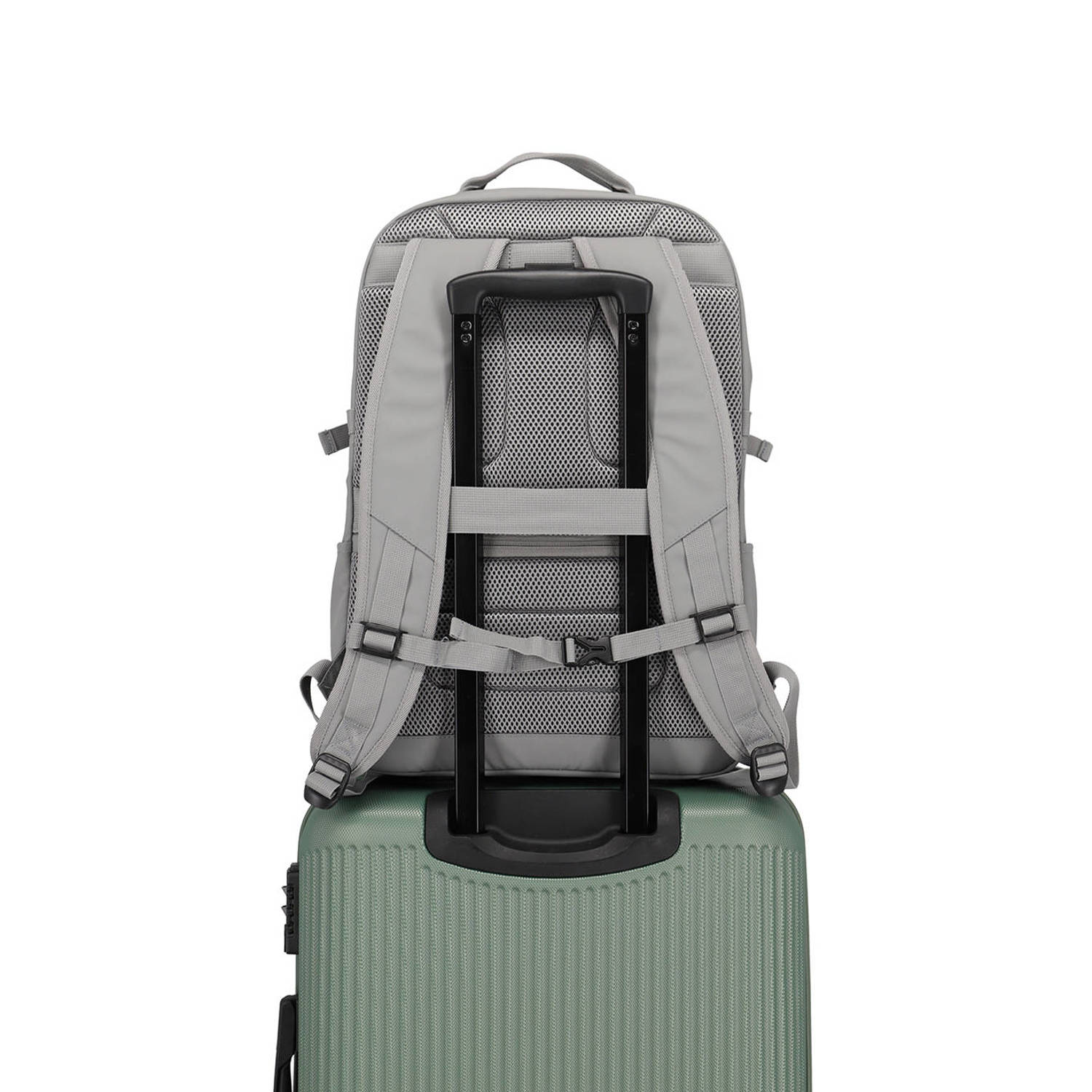 Travelite rugzak Basics Backpack grijs