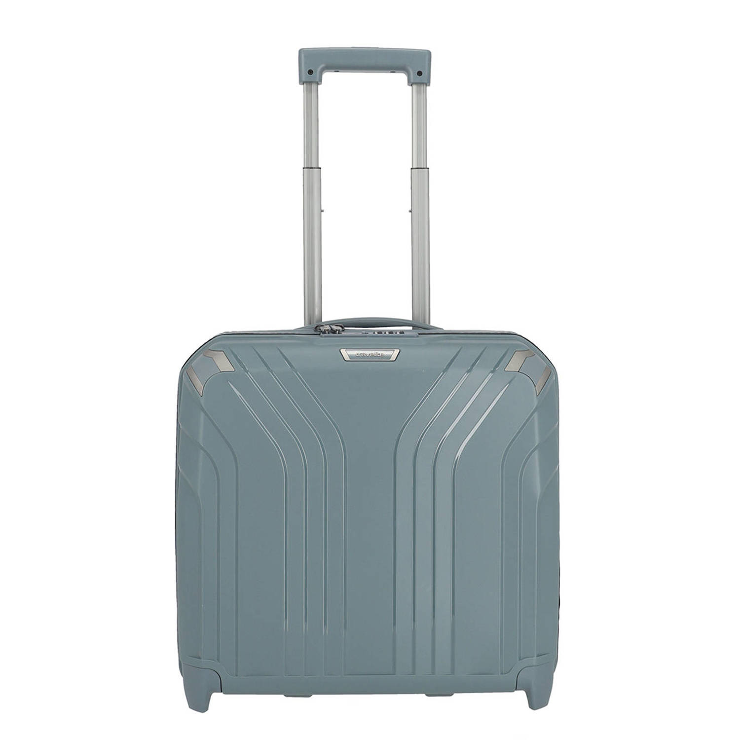 Travelite 15 inch laptoptrolley Elvaa blauwgrijs