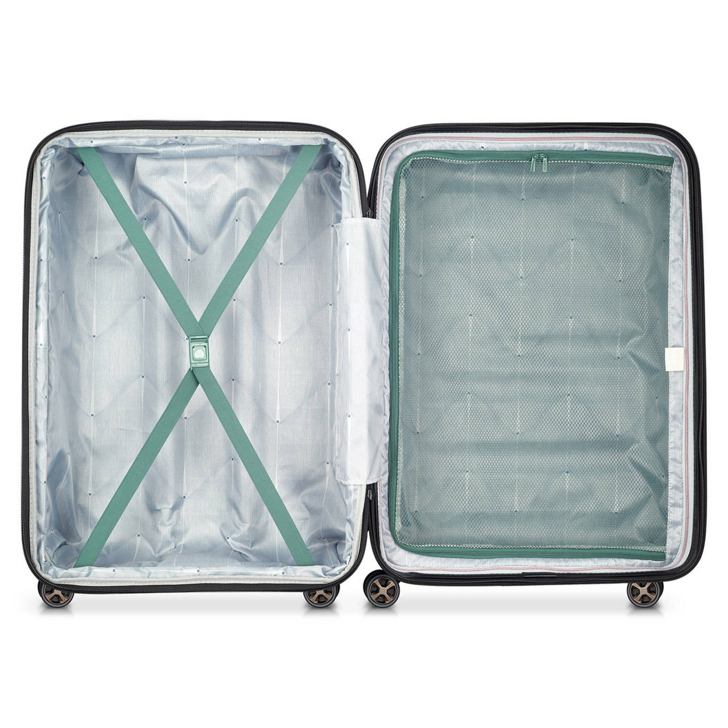 Delsey trolley Shadow 5.0 75 cm. Expandable groen