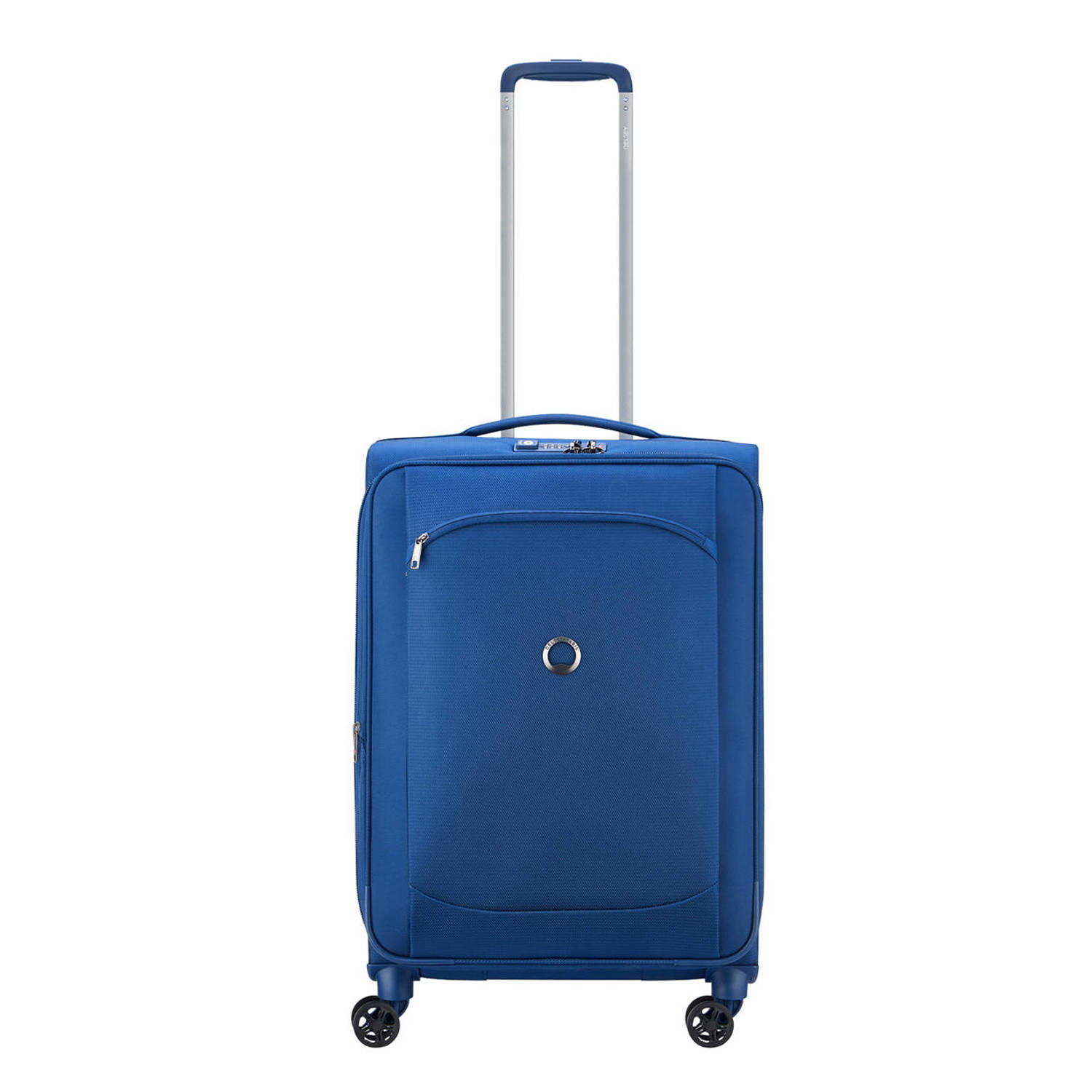 Delsey trolley Montmartre Air 2.0 55 cm. Expandable blauw