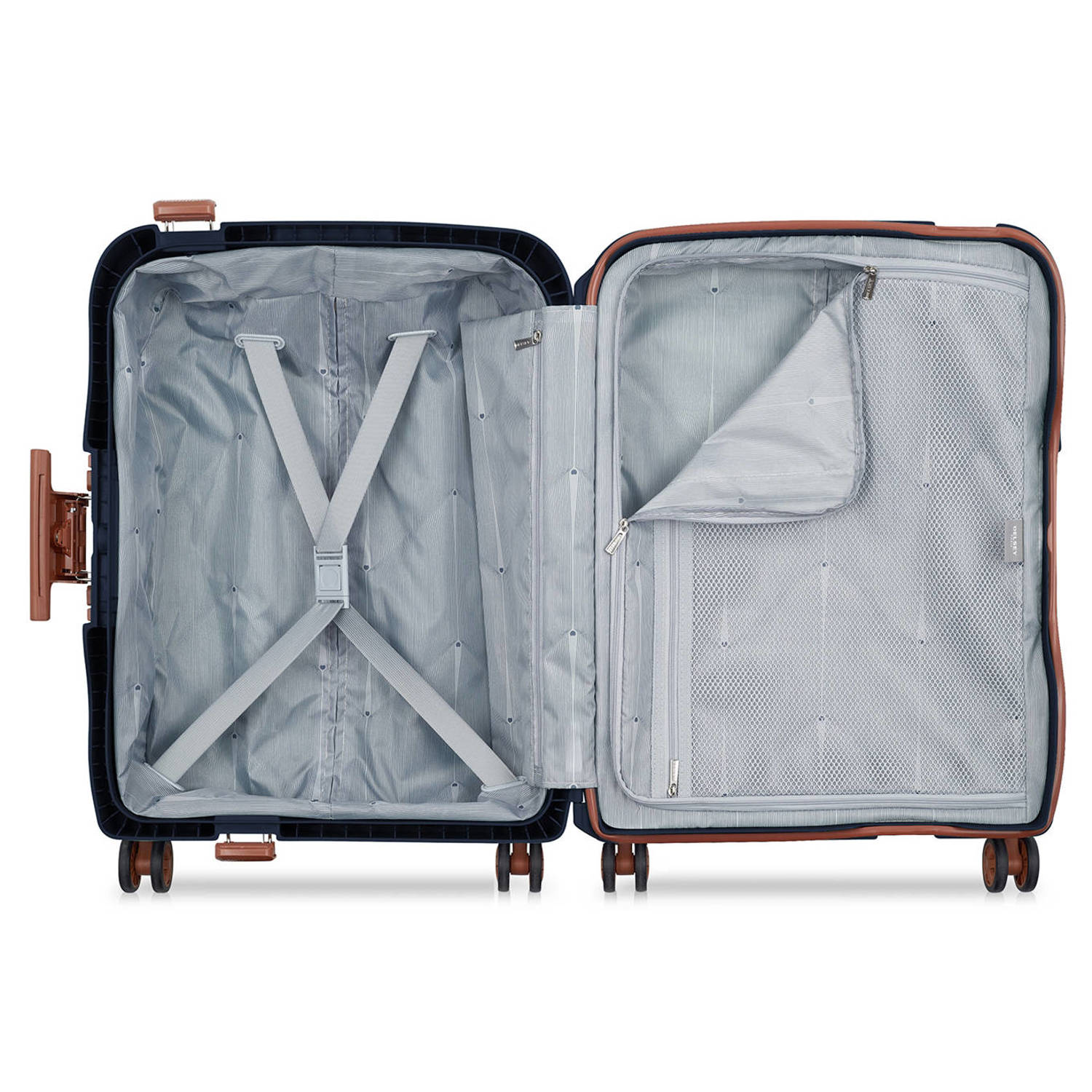 Delsey trolley Moncey 55 cm. donkerblauw