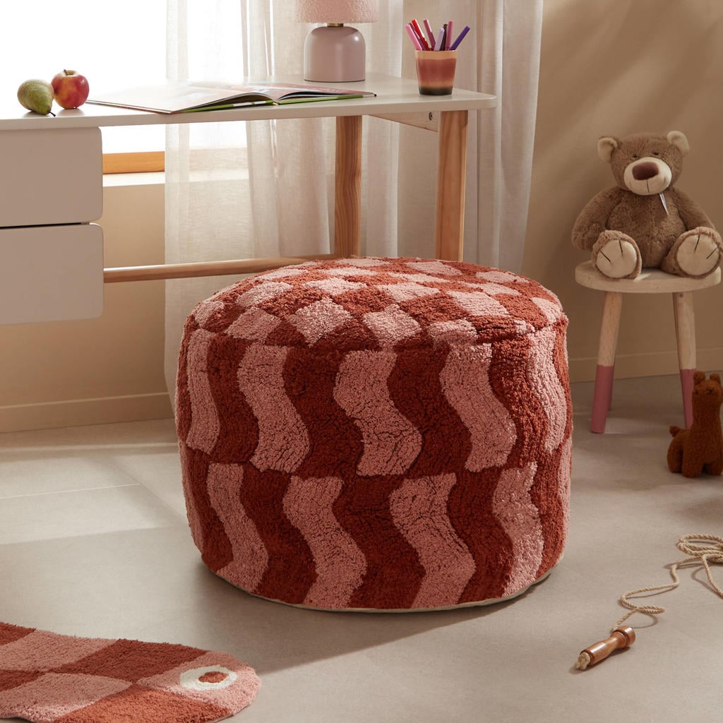 NOUS Living poef Swirl