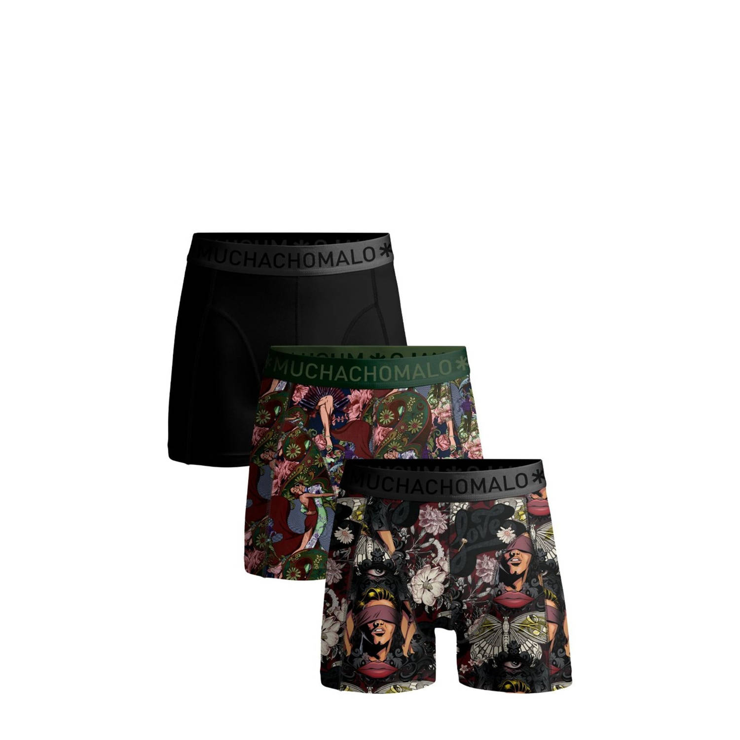 Muchachomalo boxershort Blind Tango (set van 3)