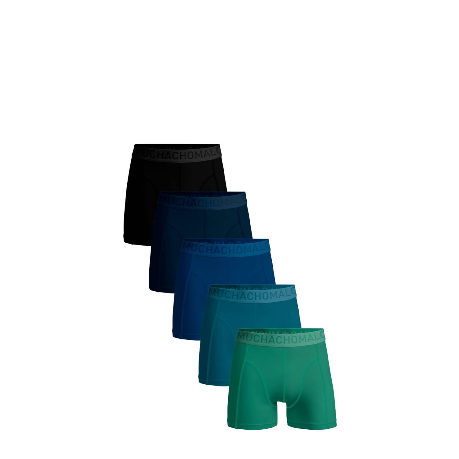 Muchachomalo boxershort Solid (set van 5)