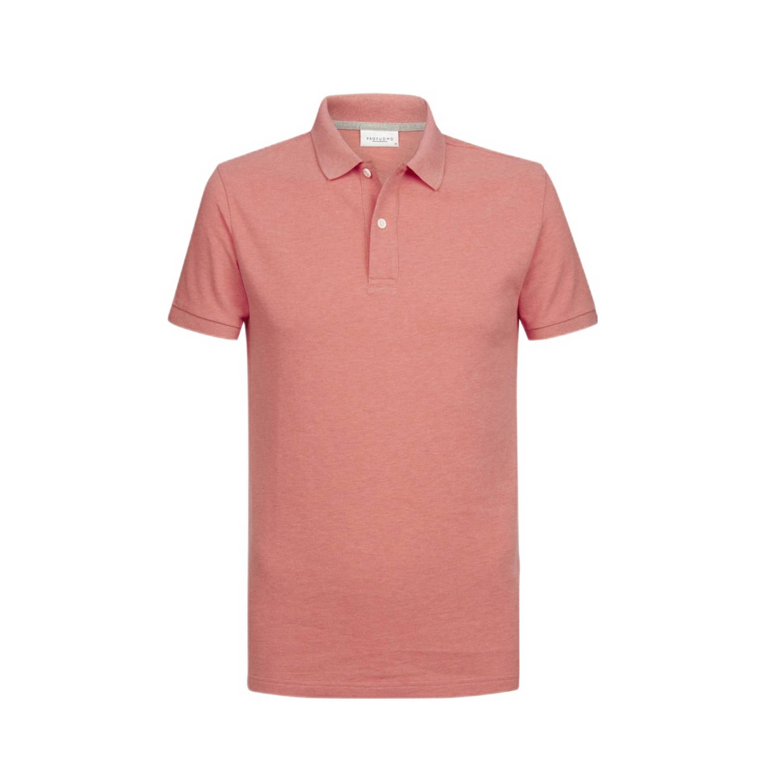 Profuomo Piqué Poloshirt Roze