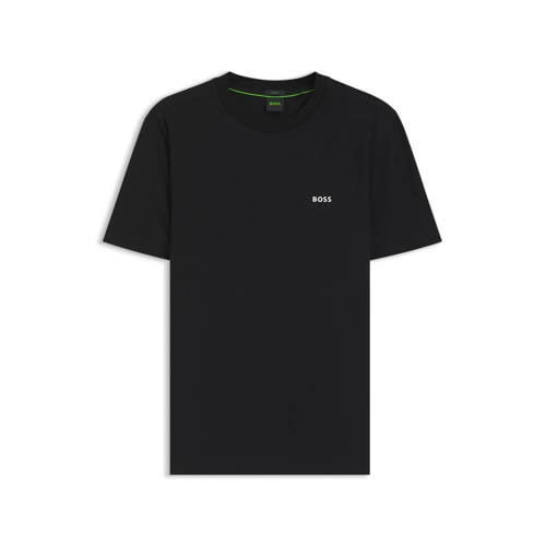 BOSS regular fit T-shirt zwart afbeelding