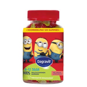 Kids-Xtra Vitaminions Multivitaminen 6-12 jaar - voordeelverpakking - 120 gummies