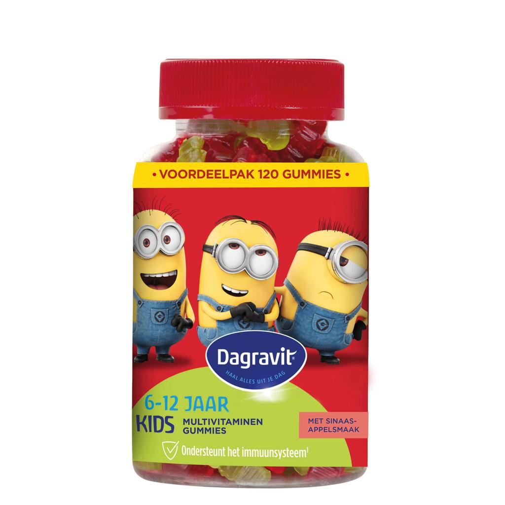 Dagravit Kids-Xtra Vitaminions Multivitaminen 6-12 jaar - voordeelverpakking - 120 gummies