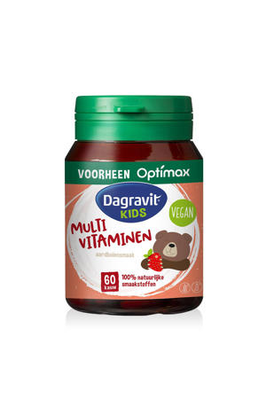 Kids Multivitaminen aardbei - 60 kauwtabletten