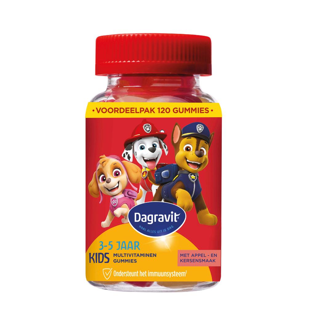 Dagravit Kids Xtra Paw Patrol Multivitaminen 3-5 jaar - 120 gummies