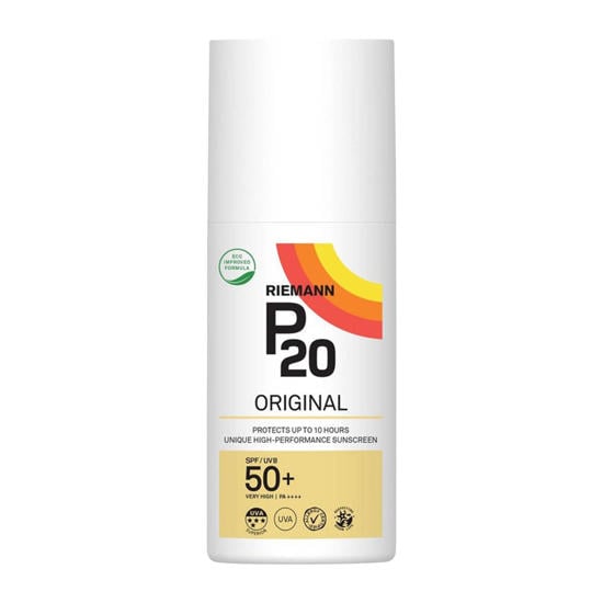 P20 zonnebrand