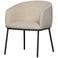 WOOOD Leon Eetkamerstoel - Bouclé  - Naturel Melange - 77x61x63