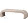 WOOOD WOOOD Traffic Bankje - Stof - Naturel - 47x163x51