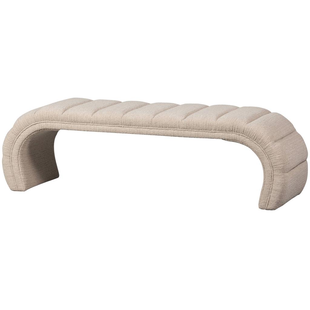 WOOOD WOOOD Traffic Bankje - Stof - Naturel - 47x163x51