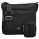 Charm London crossbody tas Odeon zwart