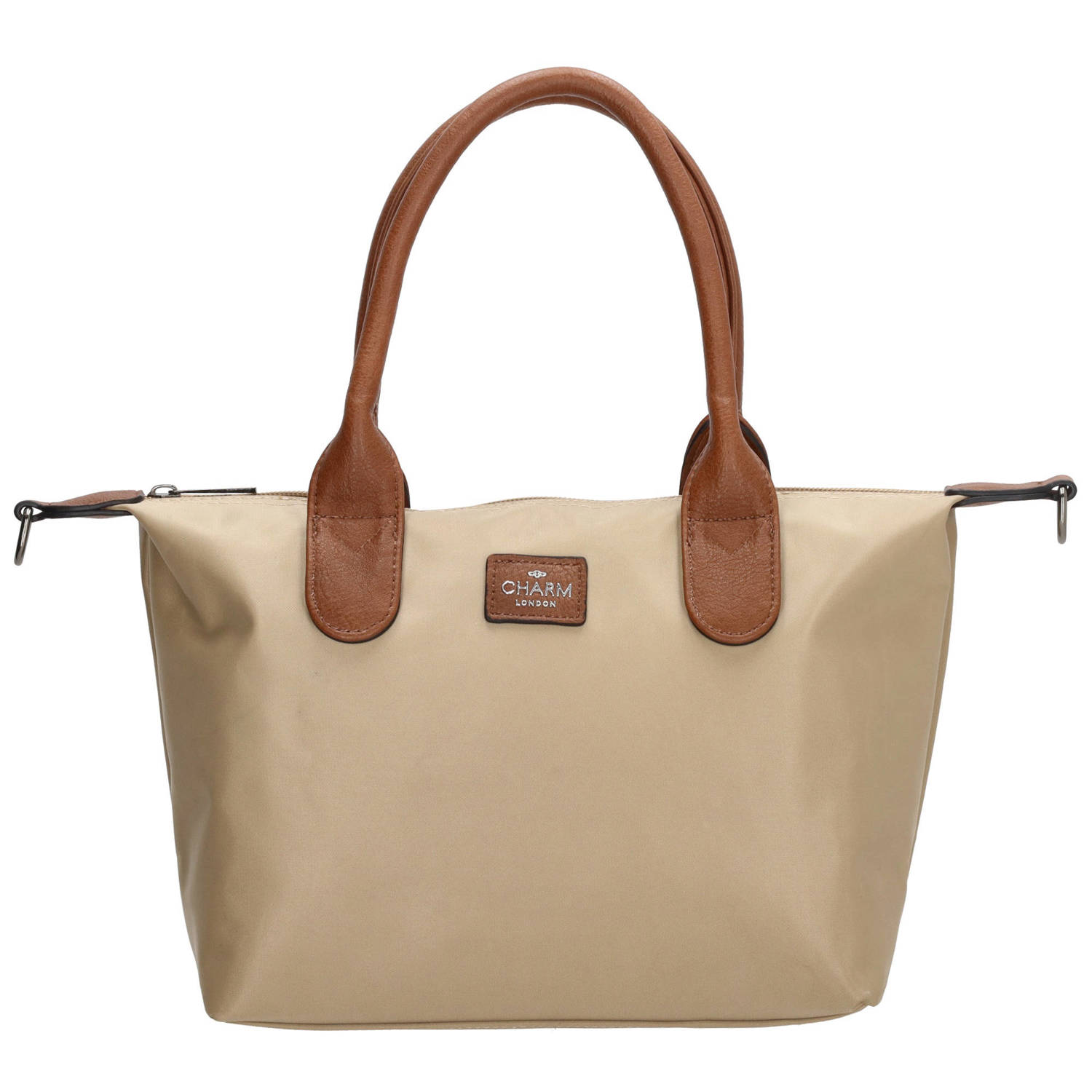 Charm London mini shopper Buckingham beige