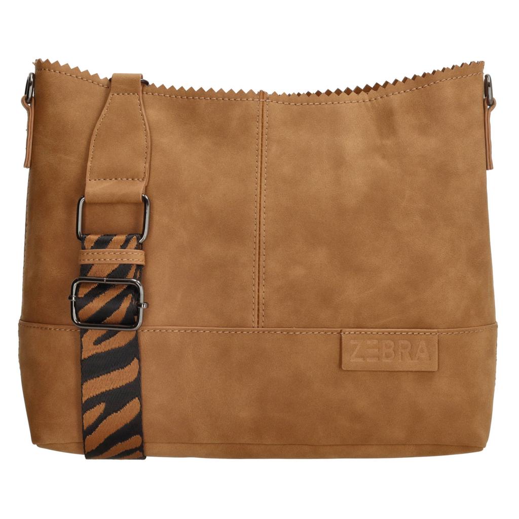 Zebra Trends crossbody tas Merel cognac