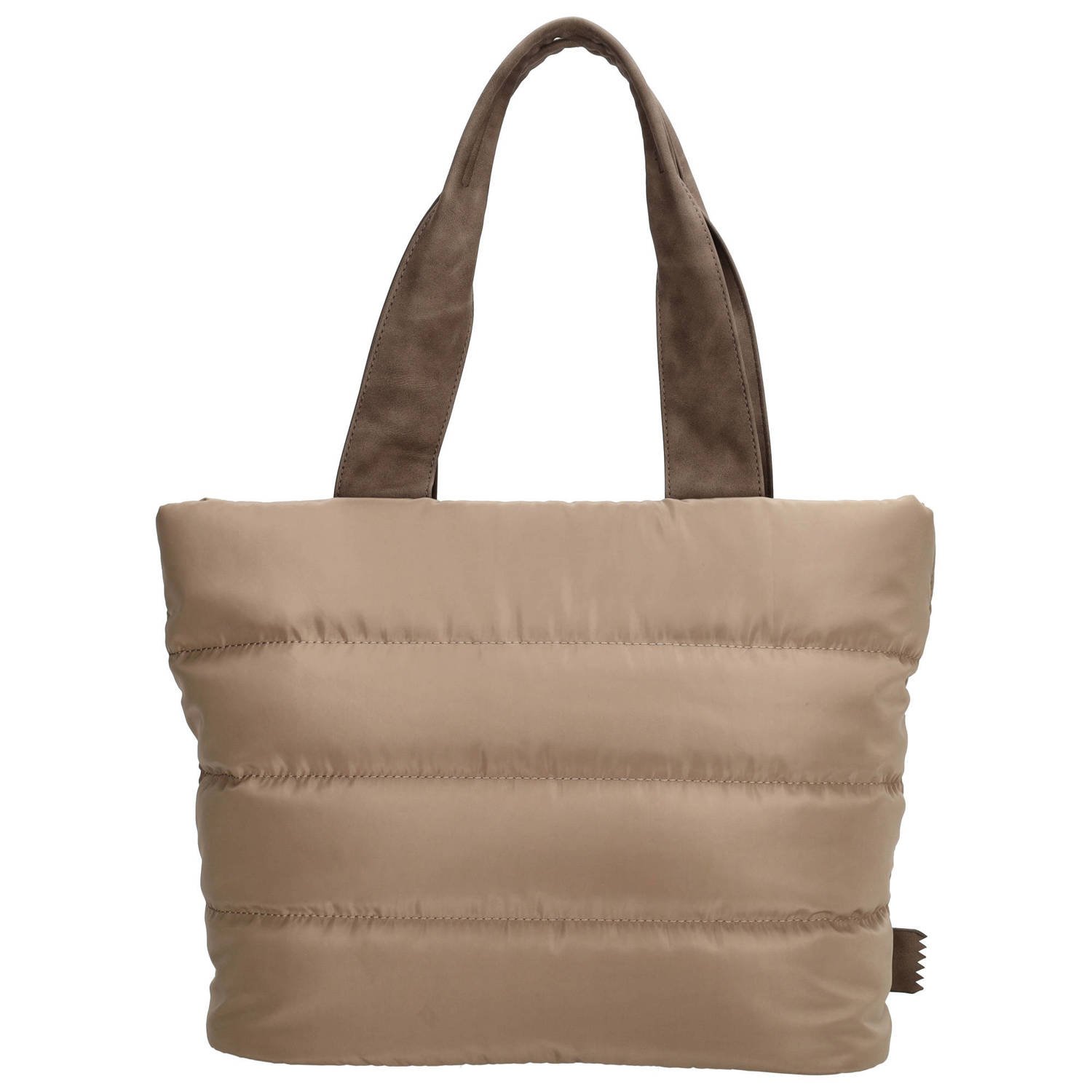 Zebra Trends gewatteerde shopper Elske beige