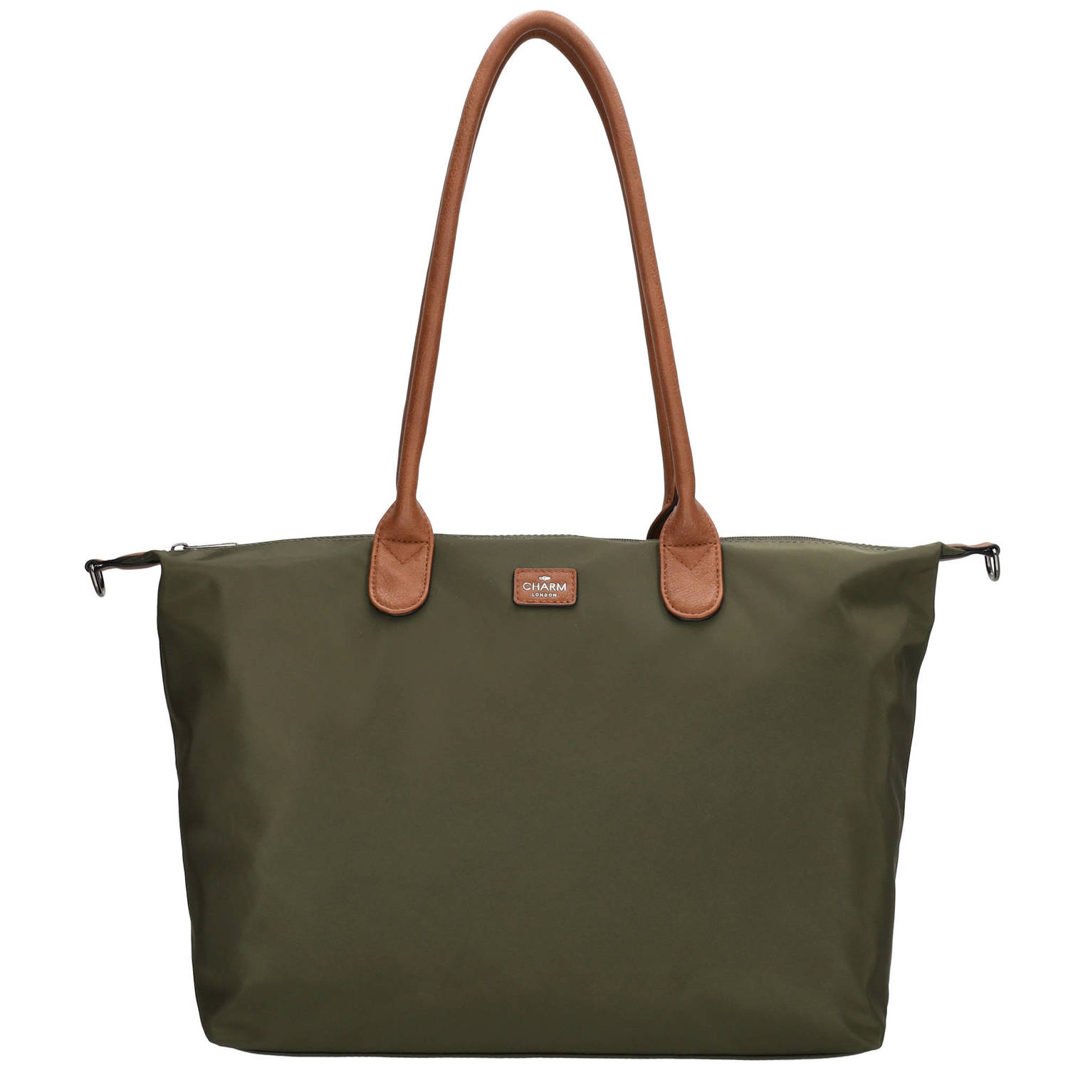 Charm London shopper Buckingham kaki