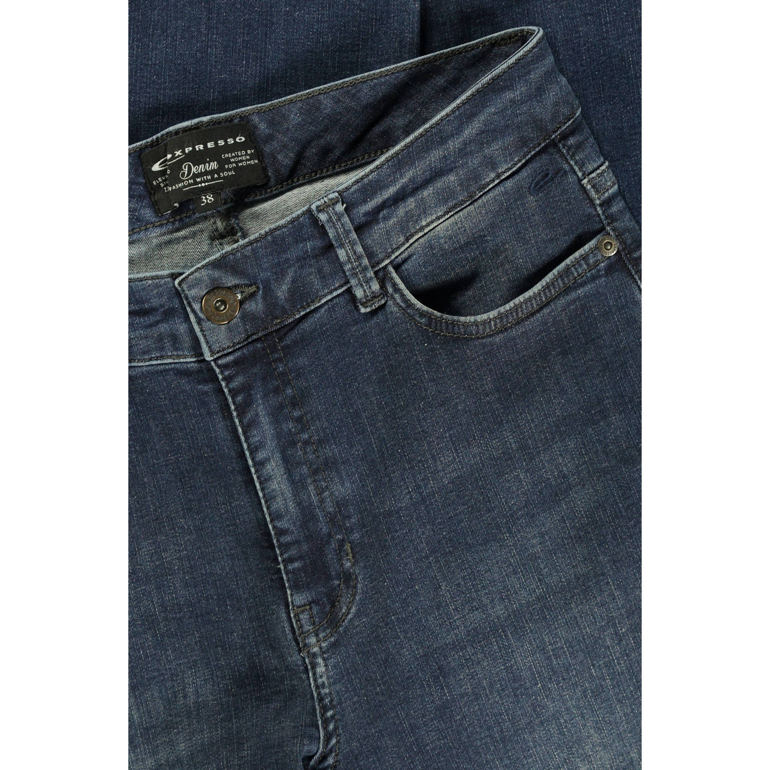 Expresso skinny jeans dark blue denim