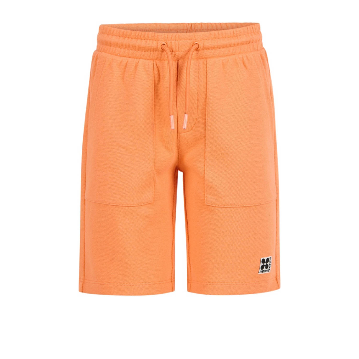 Shoeby sweatshort oranje Korte broek Jongens Katoen Effen 146 152