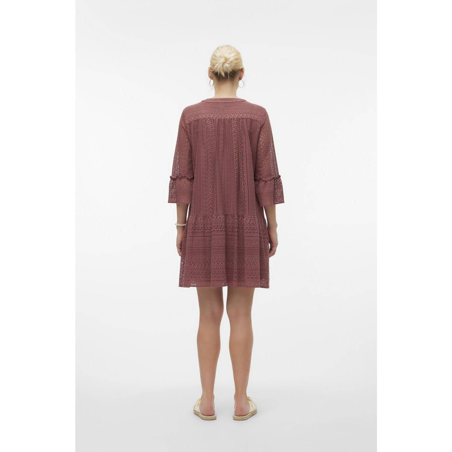 VERO MODA MATERNITY zwangerschapsjurk VMMHONEY oudroze