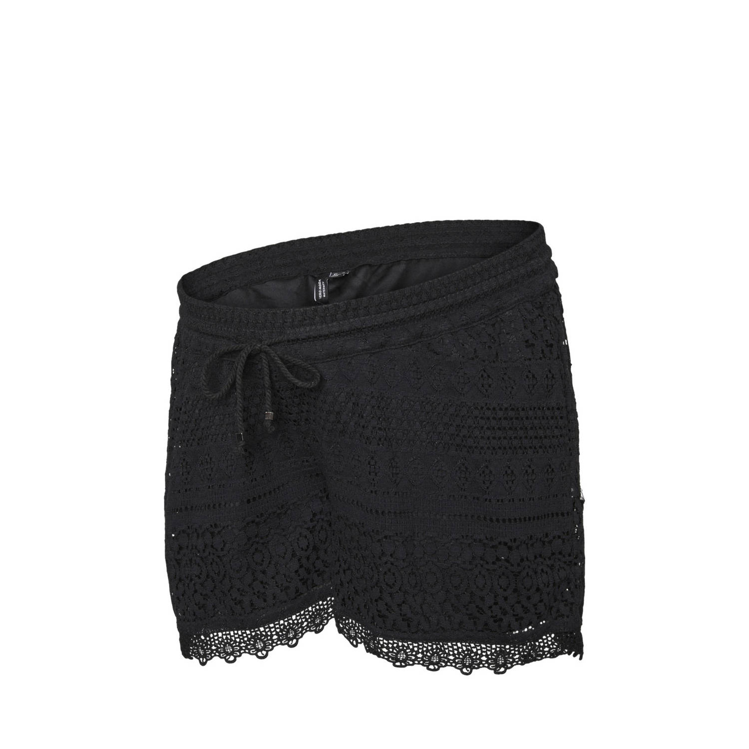 VERO MODA MATERNITY regular fit short VMMHONEY zwart Korte broek Dames Katoen XXL