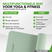 thumbnail: Tunturi  yogamat 8mm lichtgroen
