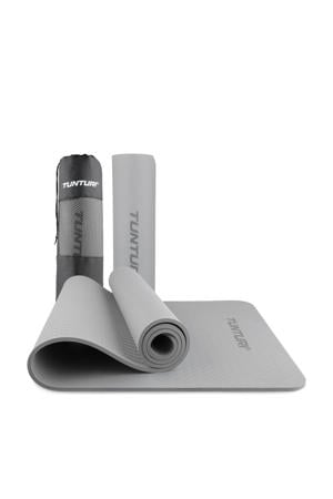 yogamat 8mm grijs