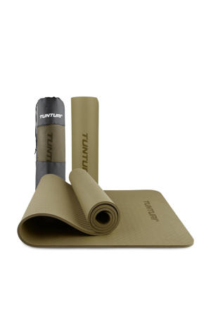 yogamat 8mm groen