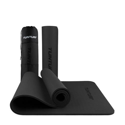 Wehkamp Tunturi yogamat 8mm zwart aanbieding