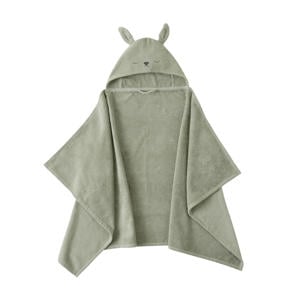 badcape met capuchon konijn