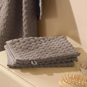 washand taupe (set van 3) (15x21 cm)