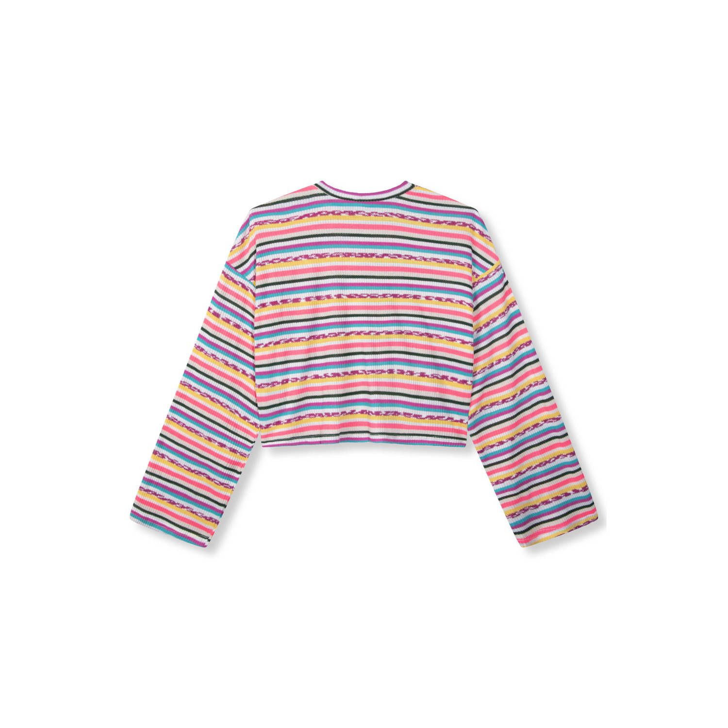 Refined Department gestreepte gebreide top Lola multi