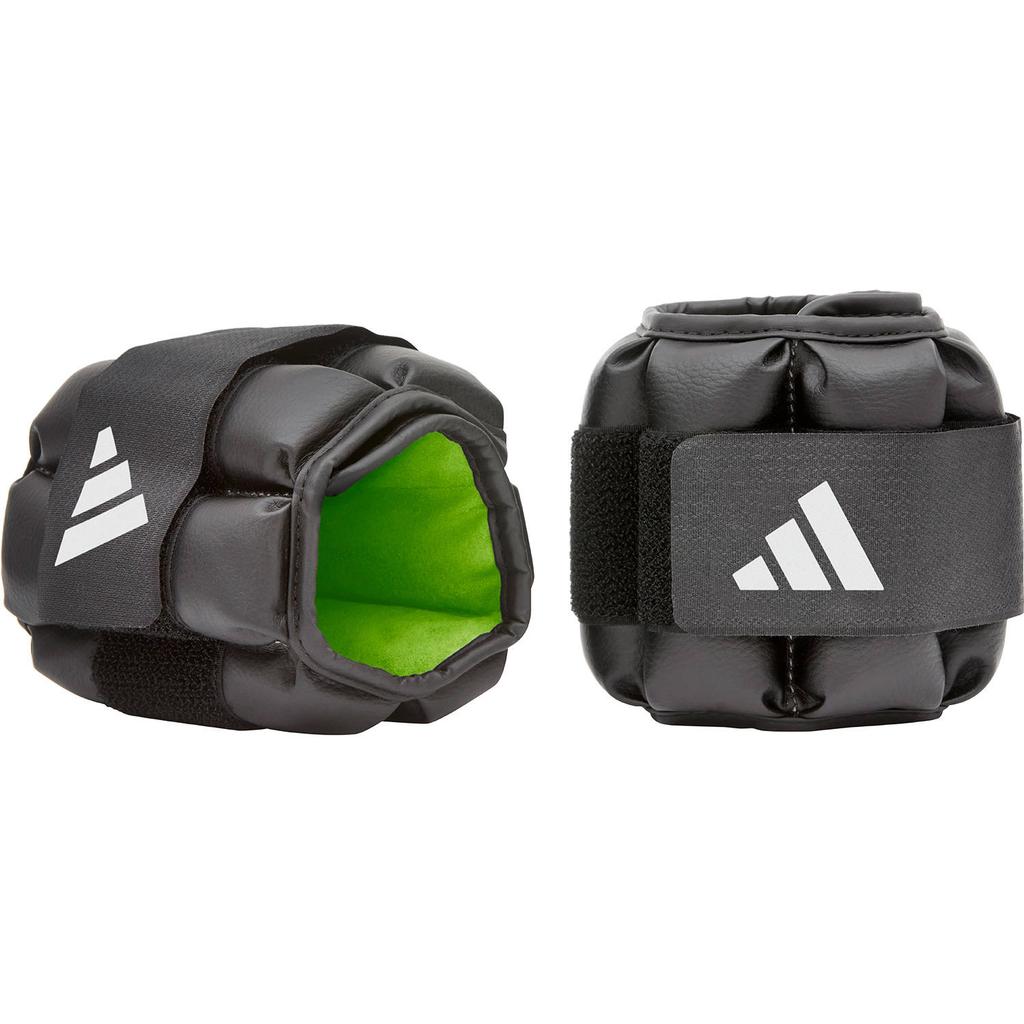 adidas enkel- en polsgewichtjes 1 kg zwart/limegroen