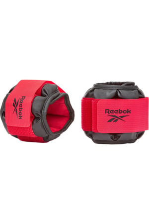 enkel- en polsgewichtjes 0,5 kg zwart/rood