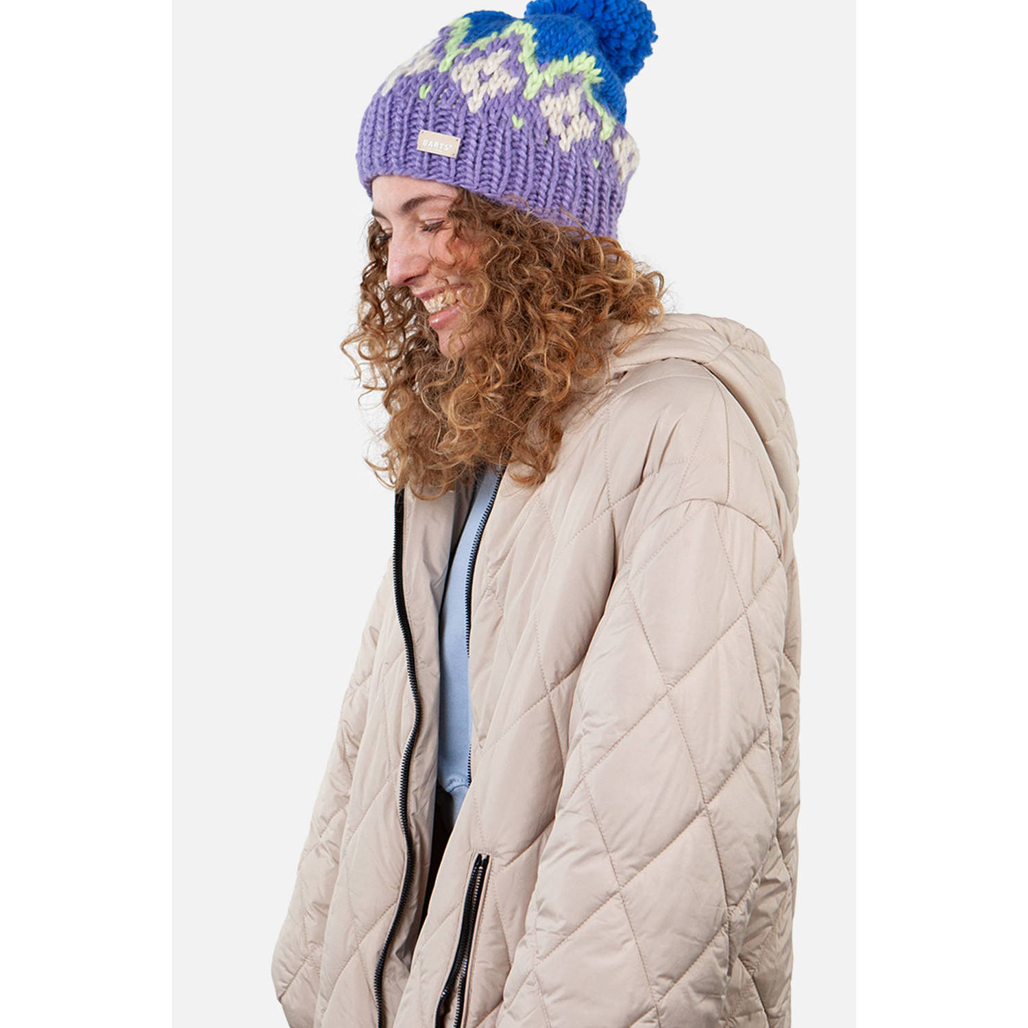 Barts muts Curley lila blauw