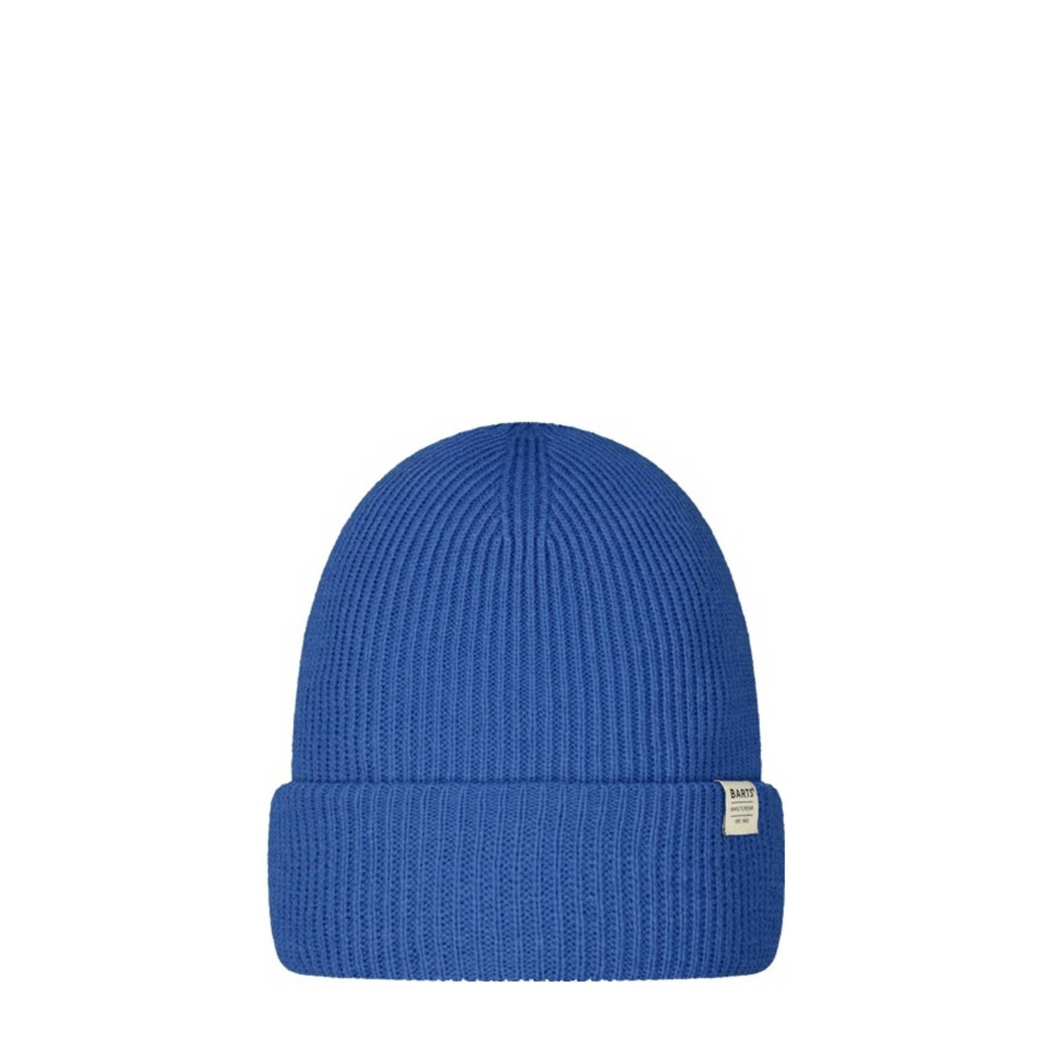 Barts Kinabalu Beanie Stijlvolle Gebreide Muts Blue Unisex