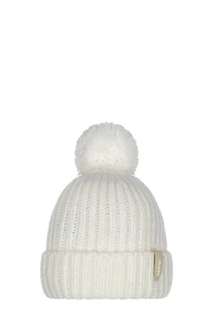 pompon muts Joansy ecru
