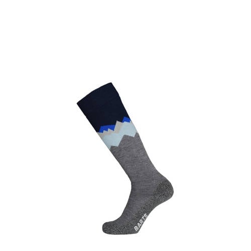 Barts skisokken Mountains grijs/blauw afbeelding