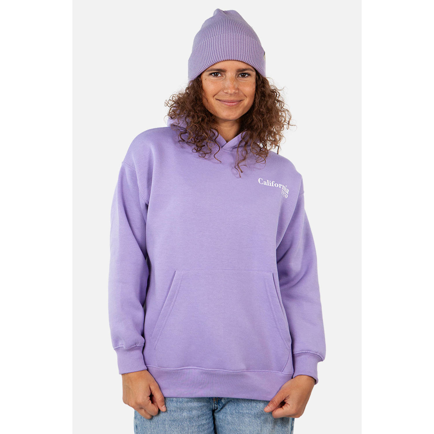 Barts Kinabalu Beanie Stijlvolle Gebreide Muts Purple Unisex