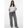 VERO MODA CURVE high waist wide leg jeans medium grey denim