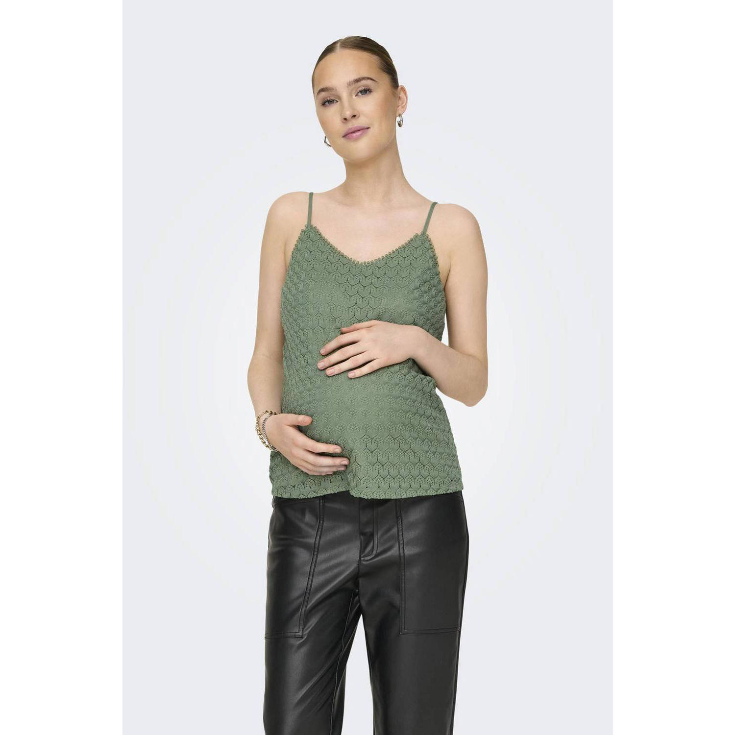 ONLY MATERNITY zwangerschapsspaghettitop OLMPATRICIA