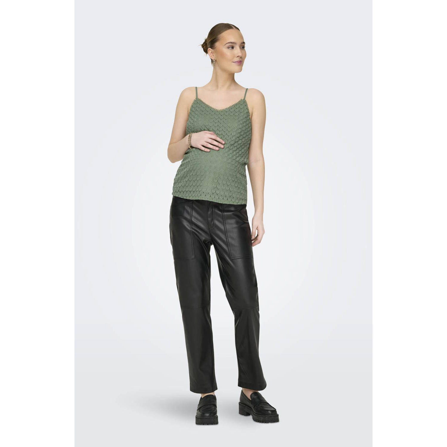 ONLY MATERNITY zwangerschapsspaghettitop OLMPATRICIA